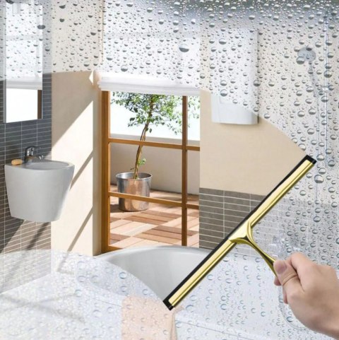 Shower Squeegee YZ-G04 GOLD Shower Squeegee YZ-G04 GOLD