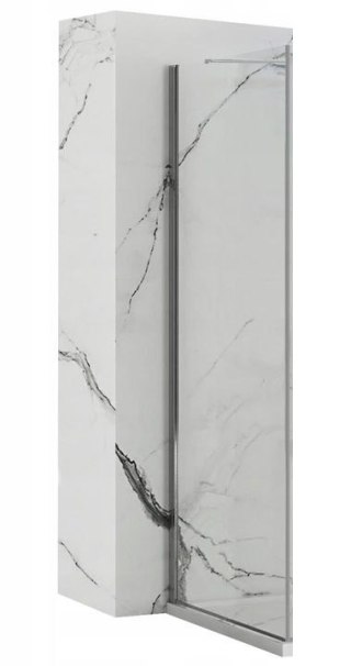 Shower Wall Molier Chrome 90