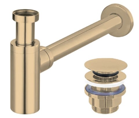 Click-Clack Universal Trap Set Brushed Gold Click-Clack Universal Trap Set Brushed Gold