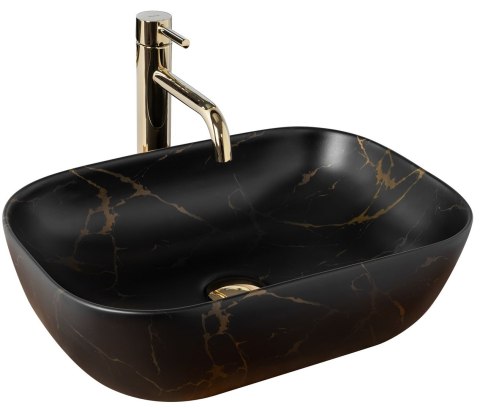 Countertop Basin Rea Belinda Black Marble Matt Countertop Basin Rea Belinda Black Marble Matt