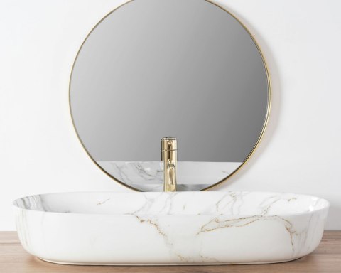Countertop Basin Rea Cleo 81 Shiny Ajax Countertop Basin Rea Cleo 81 Shiny Ajax