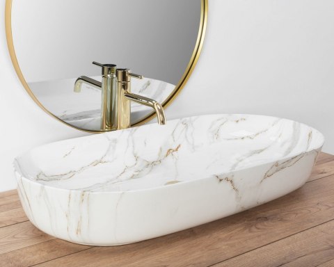 Countertop Basin Rea Cleo 81 Shiny Ajax Countertop Basin Rea Cleo 81 Shiny Ajax