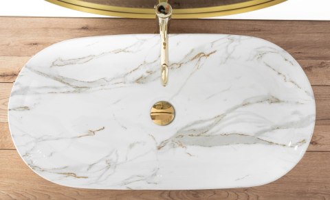 Countertop Basin Rea Cleo 81 Shiny Ajax Countertop Basin Rea Cleo 81 Shiny Ajax