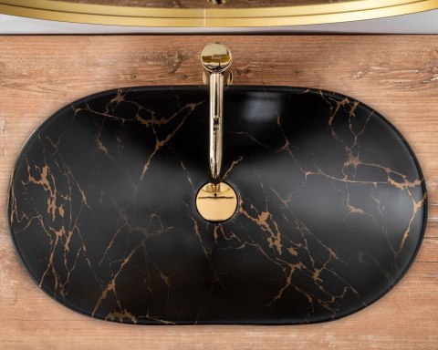 UMYWALKA ROYAL MARBLE BLACK MATT - NABLATOWA UMYWALKA ROYAL MARBLE BLACK MATT - NABLATOWA