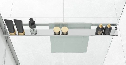 Shower Enclosure Towel Rack Shelf EVO CHROME Shower Enclosure Towel Rack Shelf EVO CHROME