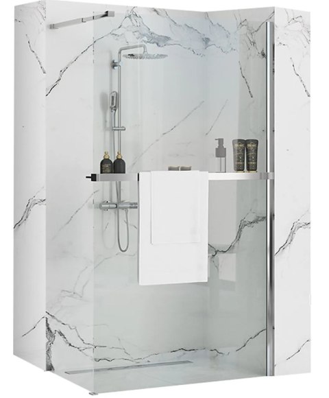 Shower Enclosure Towel Rack Shelf EVO CHROME Shower Enclosure Towel Rack Shelf EVO CHROME