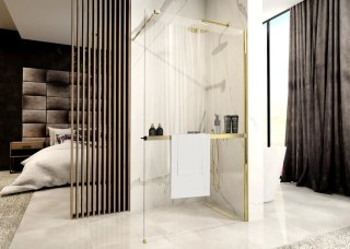 Shower Enclosure Towel Rack Shelf EVO GOLD