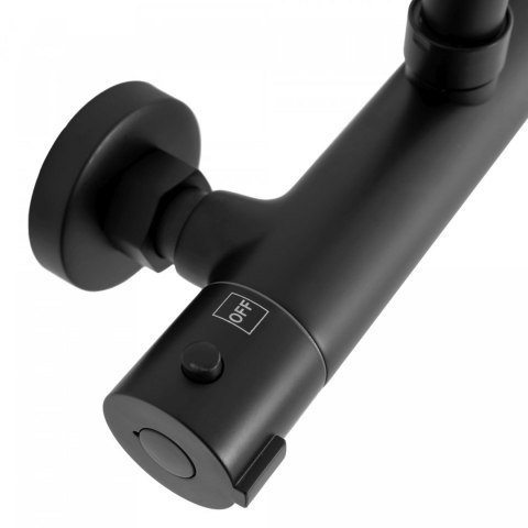 Thermostatic Shower Set REA BLISS Black