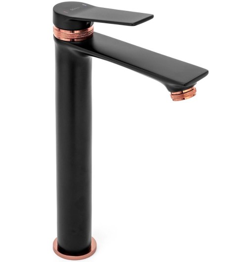Basin Tap JS-634901-1RGB Viral Black/Rose Gold High Basin Tap JS-634901-1RGB Viral Black/Rose Gold High