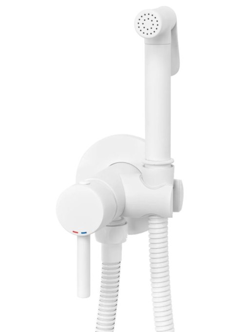 Loop Lungo Bidet Tap White