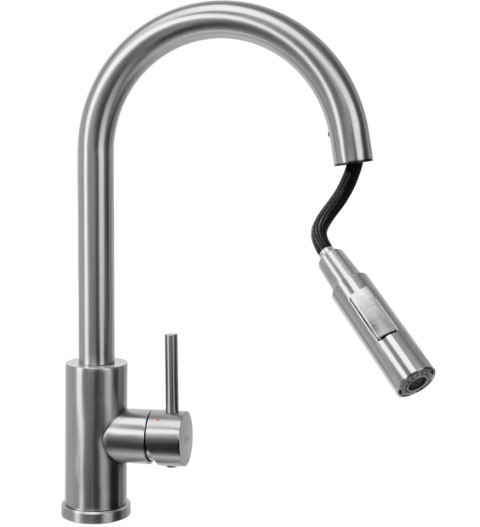 Fresh Kitchen Tap Brushed Nickel
