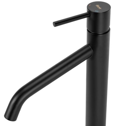 Basin Tap Level Black Low
