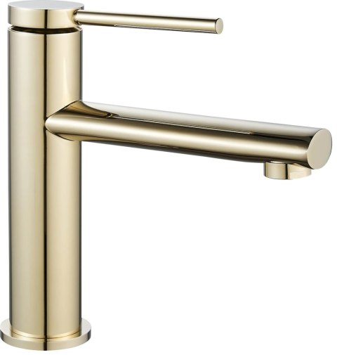 Basin Tap Oval Gold Low Basin Tap Oval Gold Low