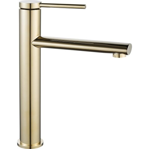 Basin Tap Oval Gold High