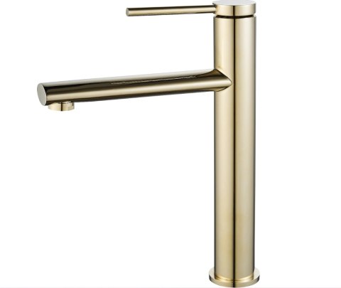 Basin Tap Oval Gold High