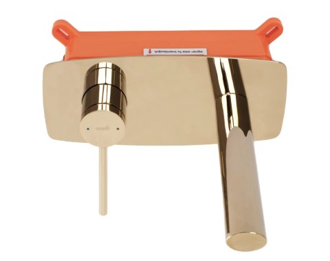 Basin Wall-Mounted Tap Oval Gold + BOX