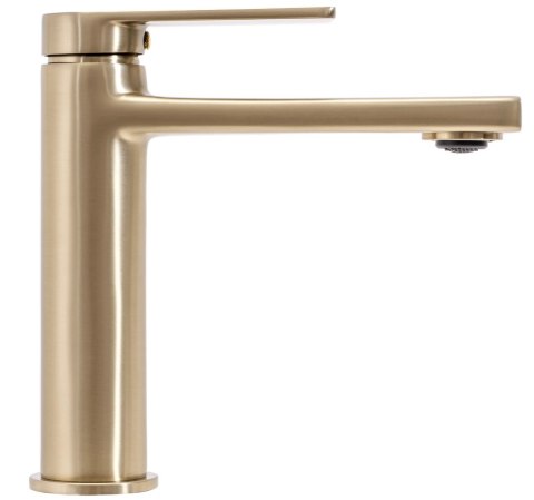 Basin Tap Verso Brushed Gold Low-Height Basin Tap Verso Brushed Gold Low-Height
