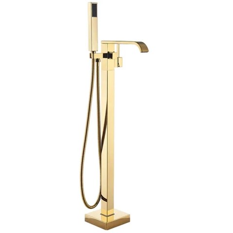 Bath Tap Floor-mounted Carat Gold