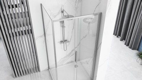 Shower Door Rapid Slide Chrome 110 Shower Door Rapid Slide Chrome 110