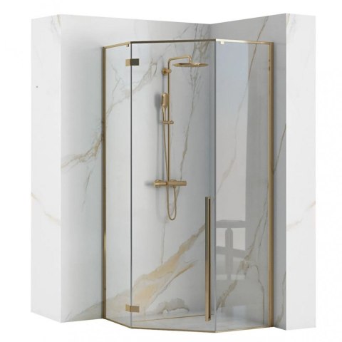 Shower Enclosure Diamond Gold 100x100