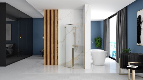 Shower Enclosure Diamond Gold 100x100