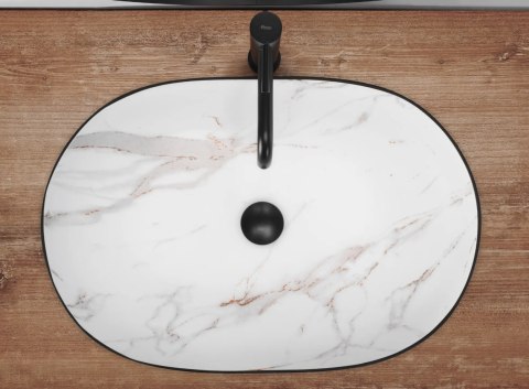 Countertop Basin Rea Cleo 61 Black/Ajax Matt Countertop Basin Rea Cleo 61 Black/Ajax Matt