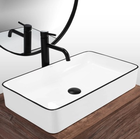 Countertop Basin Rea Denis Black Edge