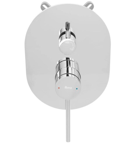 Shower Set REA OVAL Chrome + BOX