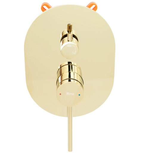 Shower Set REA OVAL Gold + BOX Shower Set REA OVAL Gold + BOX