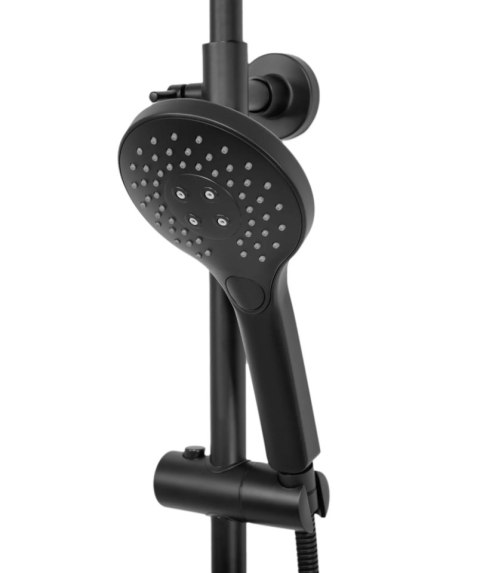 Thermostatic Shower Set REA VINCENT Black Thermostatic Shower Set REA VINCENT Black