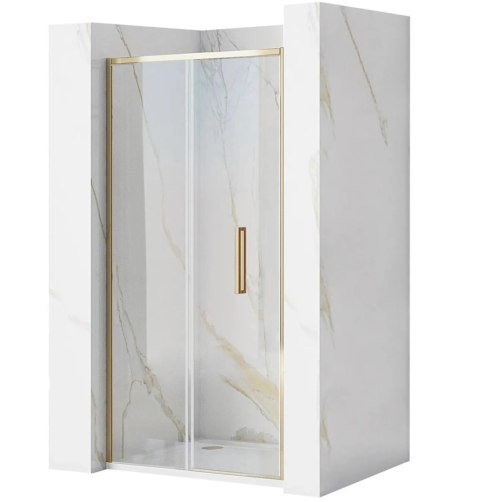 DRZWI PRYSZNICOWE RAPID FOLD GOLD 90