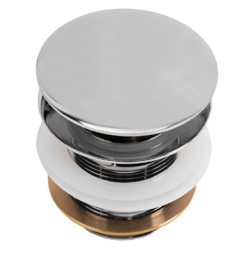 Bath Drain Plug Chrome 6cm Bath Drain Plug Chrome 6cm