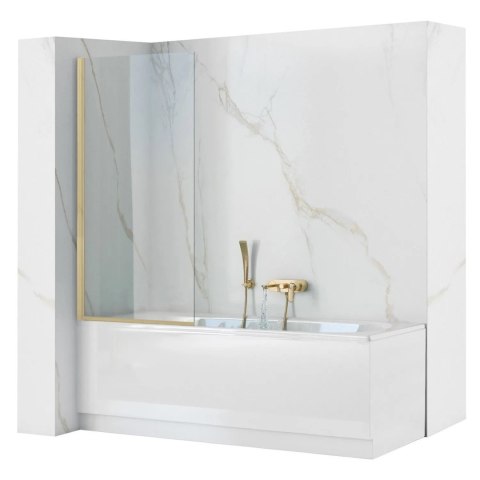 Bath Screen Elegant Brush Gold 80