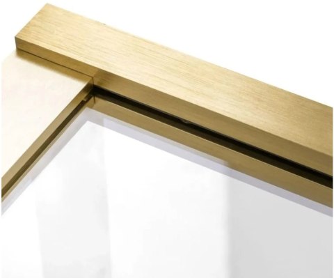 Bath Screen Elegant Brush Gold 80