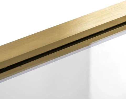 Bath Screen Elegant Brush Gold 80