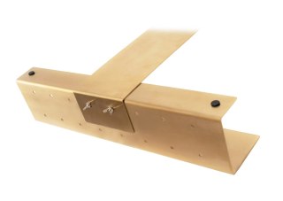 Bathroom Shower Shelf TORI Brushed Gold
