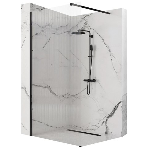 Shower Wall Aero Intimo Black 120