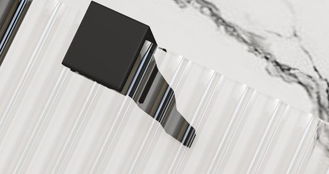 Shower Wall Aero Intimo Black 120