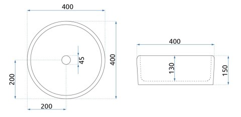 Countertop Basin Rea Florisa