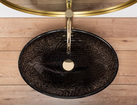 Countertop Basin Rea Frost Black Countertop Basin Rea Frost Black