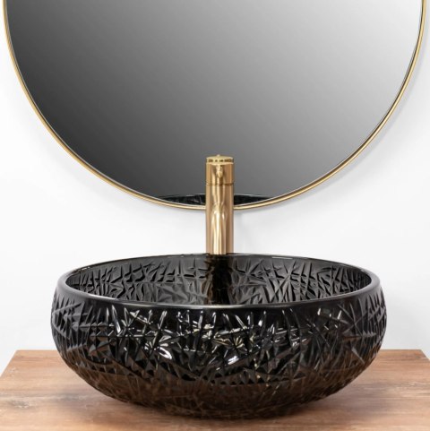 Countertop Basin Rea Ice Black