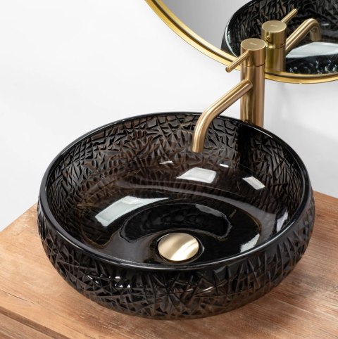 Countertop Basin Rea Ice Black