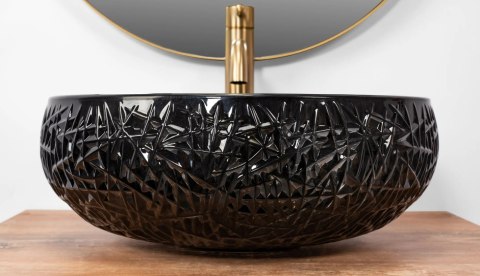 Countertop Basin Rea Ice Black