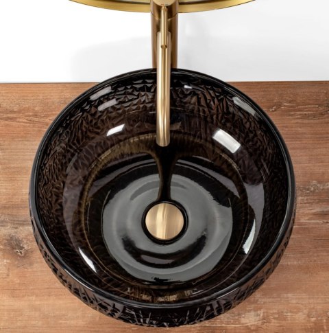 Countertop Basin Rea Ice Black