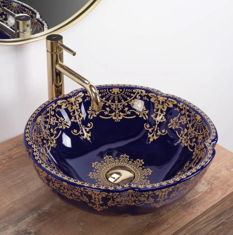 Countertop Basin Rea Marina Blue