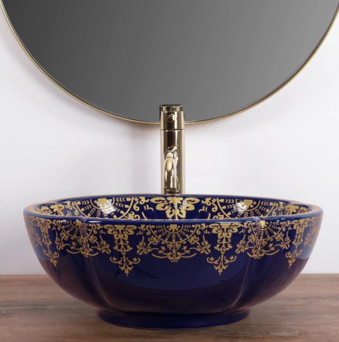 Countertop Basin Rea Marina Blue