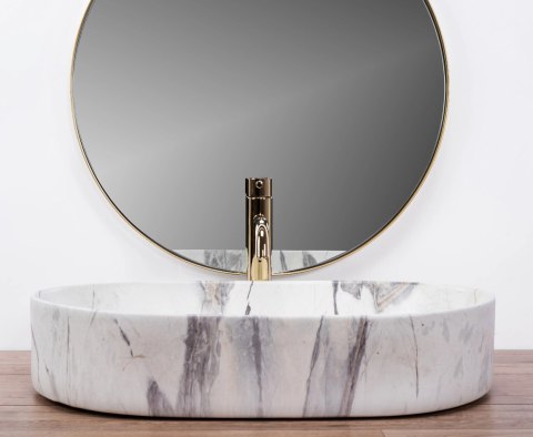 Countertop Basin Rea Nadia 60 Sand Countertop Basin Rea Nadia 60 Sand
