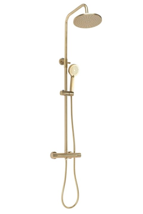 Thermostatic Shower Set REA PAROT Brushed Gold