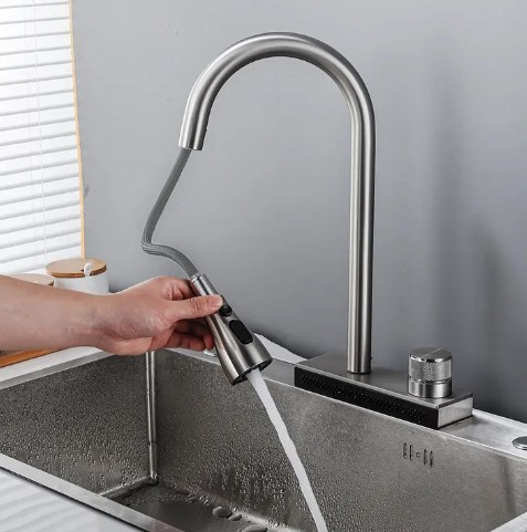 Conor Kitchen Tap Brushed Nickel