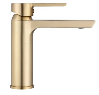 Bathroom Tap Argus Brushed Gold Low